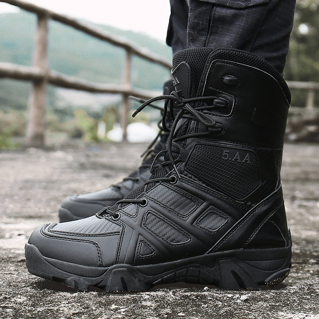 Men's Waterproof Outdoor Mountaineering Combat Boots