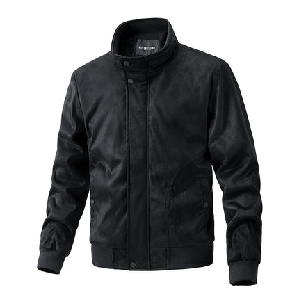 Men's Slim Fit Suede Jacket