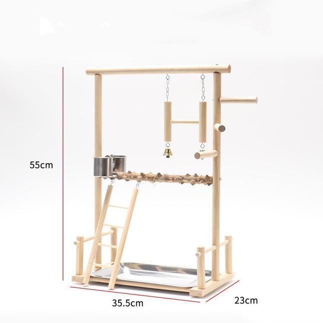 Bird Playground Interactive Platform Stand Pole
