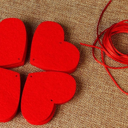 Heart DIY Woven Flower Curtain