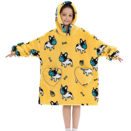 Thermal Sweatshirt Lazy Sweatshirt Kids