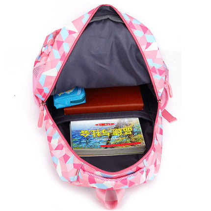Sac d'école à double bandoulière pour filles Han Edition College Wind pour les enfants de la 3e à la 6e année