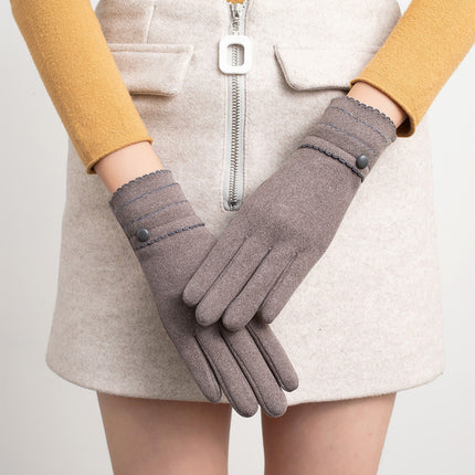 Gants thermiques en polaire pour l'équitation d'hiver