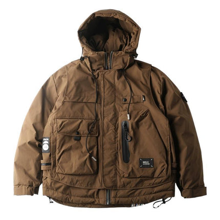Men's Hooded Down Work Jacket