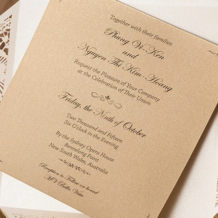 Personalized Wedding Invitation