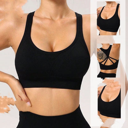 Seamless Knitted Sports Bra