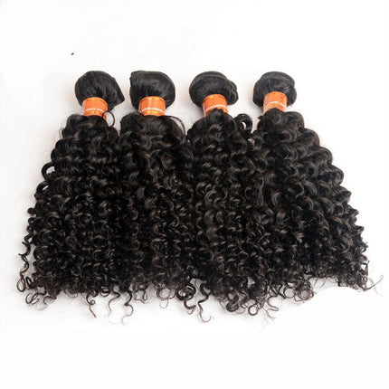 Perruque de cheveux bouclés
