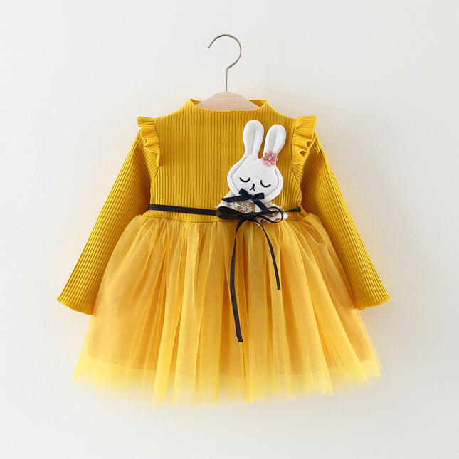 Robe de princesse d'automne pour bébé fille