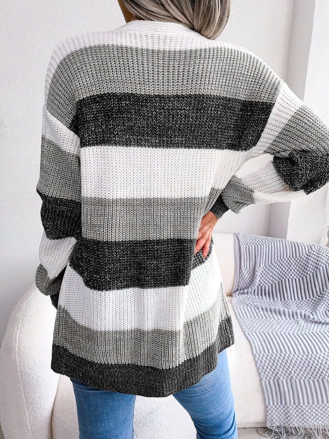 Plaid Sweater Women Jacket