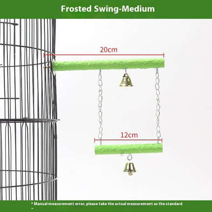 Parrot Solid Wood Stand Rod Swing