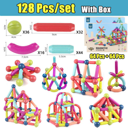Magnetic Rod Building Blocks For Children Toys Gift