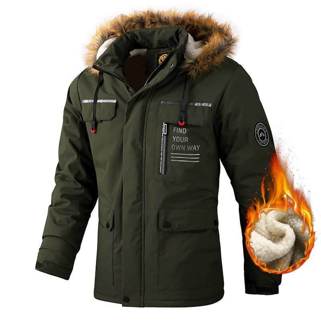 Men's Casual Hooded Jacket