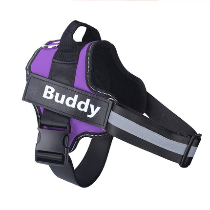 Harnais anti-traction personnalisé pour chien