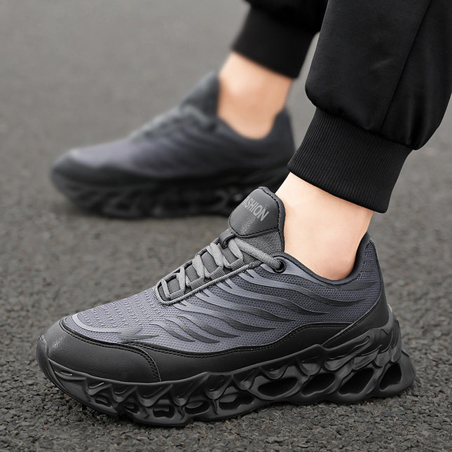 Men's Lace-up Sneakers Thick-Soled Daddy Vulcanized Shoes