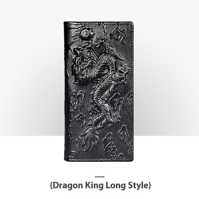 Personalized Retro Handmade Leather Wallet for Men