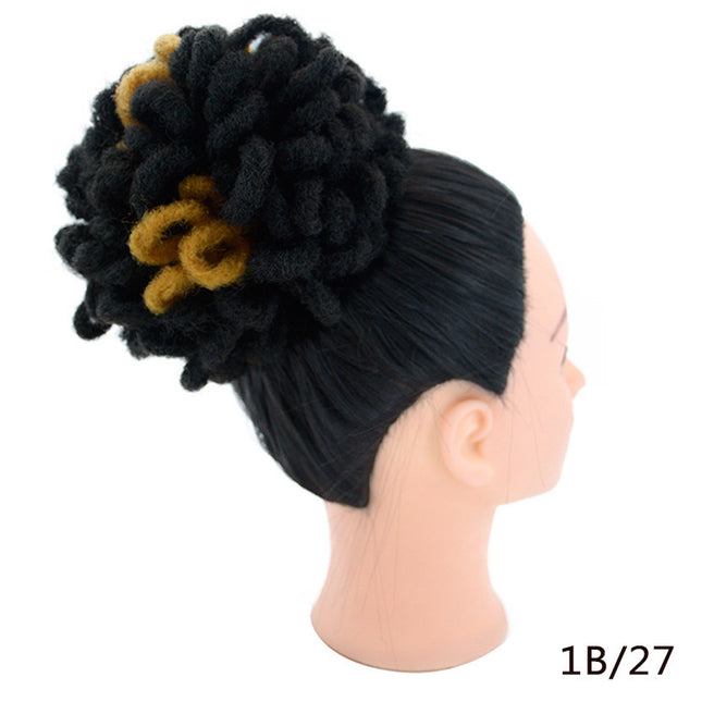 African Wig Bun Hair Bag