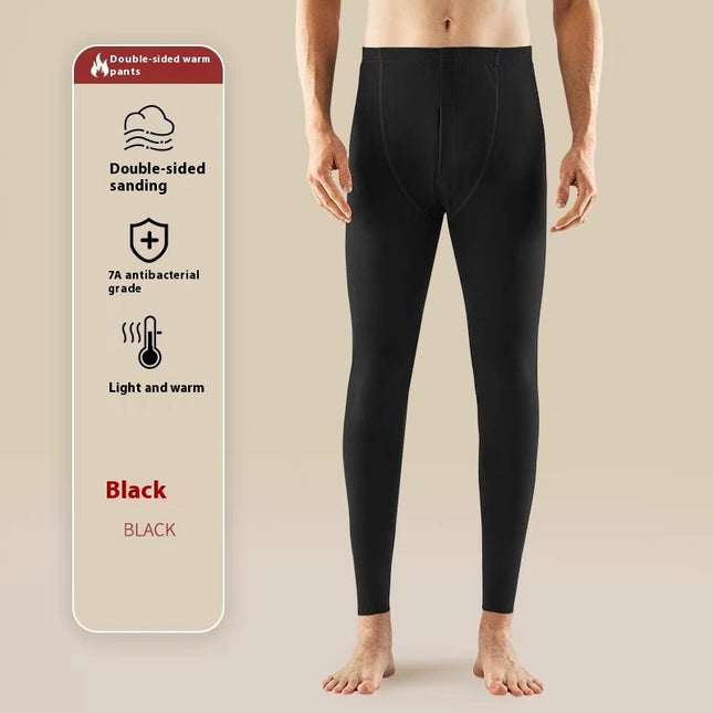 Caleçon long de compression chaud pour hommes