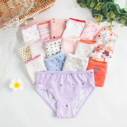 Sous-vêtements pour enfants Triangle floral multi-fantaisie