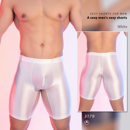 Leggings gainants en soie glacée brillante