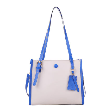Sac messager à bandoulière tendance avec coutures tendance
