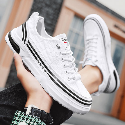 Youth Canvas Slip-On Sneakers Low-Top Casual Shoes
