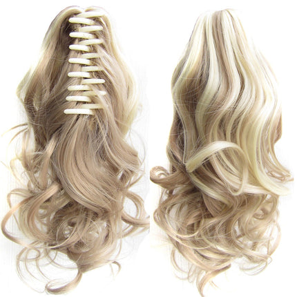 Long Wave Ponytail Wrap Around Clip-In Hair Headwear