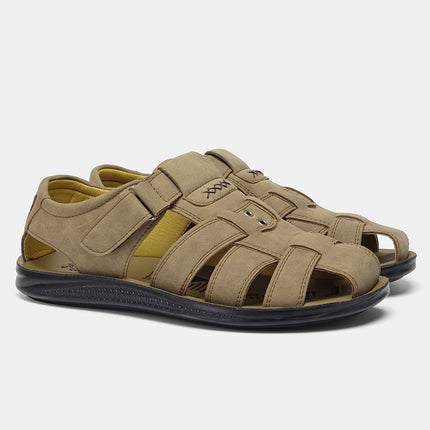 Men's Lightweight Casual Leather Sandals Comfortable Shoes