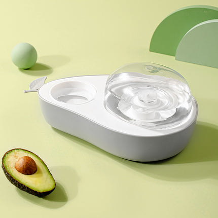 Avocado Shaped Cat Water Bowl