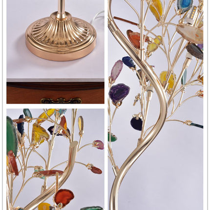 Nordic Agate Tree Branch Floor Lamp