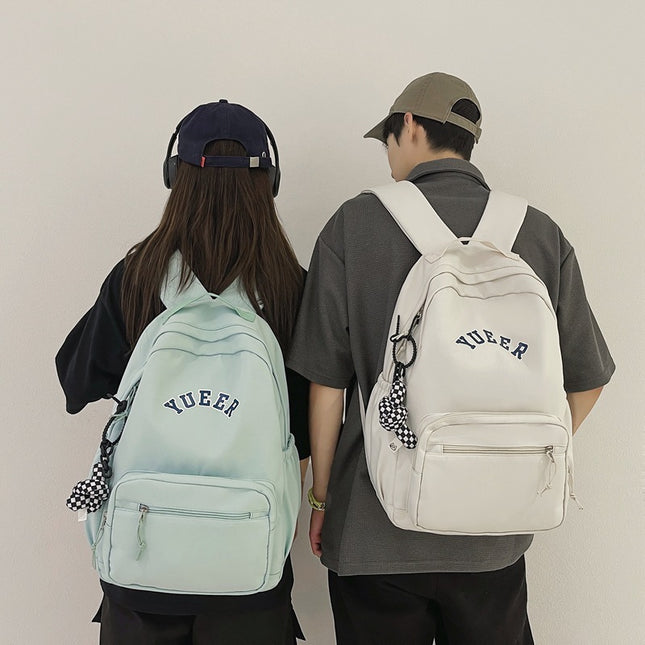 Sac à dos d'école unisexe en nylon - Moyen, 20 L