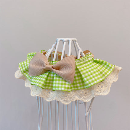 Bavoir pour chat et chien avec nœud papillon - Accessoires mignons