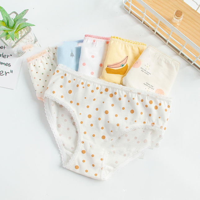 Sous-vêtements pour enfants Triangle floral multi-fantaisie