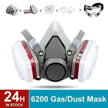 Original 6200 Reusable Respirator Half Face Cover
