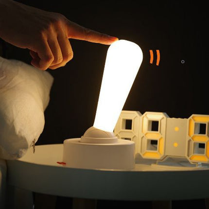 Lampe de nuit USB en silicone à bascule