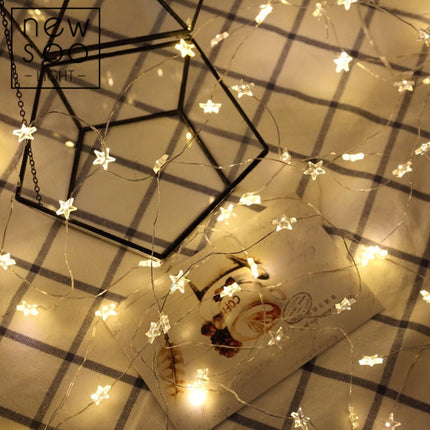 Lumières LED en forme d'étoile en cuivre Newsoo