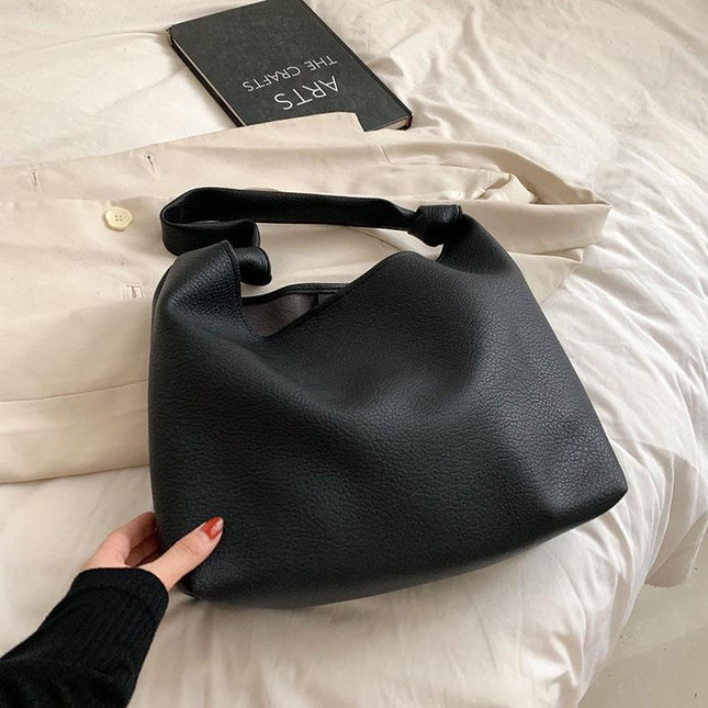 Sacs à main en cuir PU tendance à bandoulière avec grand compartiment