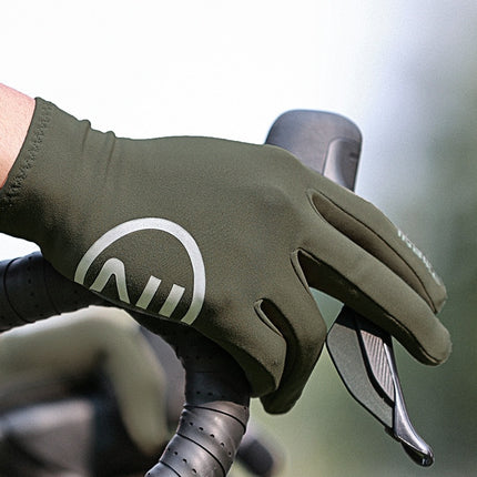 Gants d'équitation doublés en polaire, chauds, doigts complets, écran tactile, absorption des chocs
