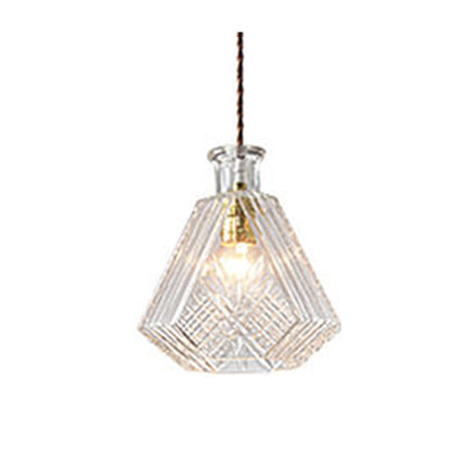 Glass Bottle Chandelier