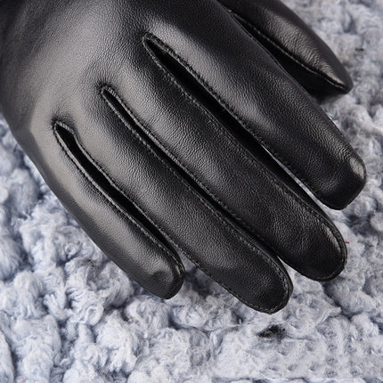 Gants chauds doublés de polaire en peau de mouton pour femmes