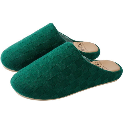 Coral Fleece Thermal Cotton Base Slippers
