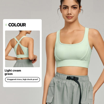 Shockproof   Back Yoga Clothes Vest