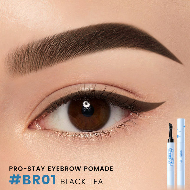 2 in 1 3D Eyebrow Gel Cream Eyeliner Pencil