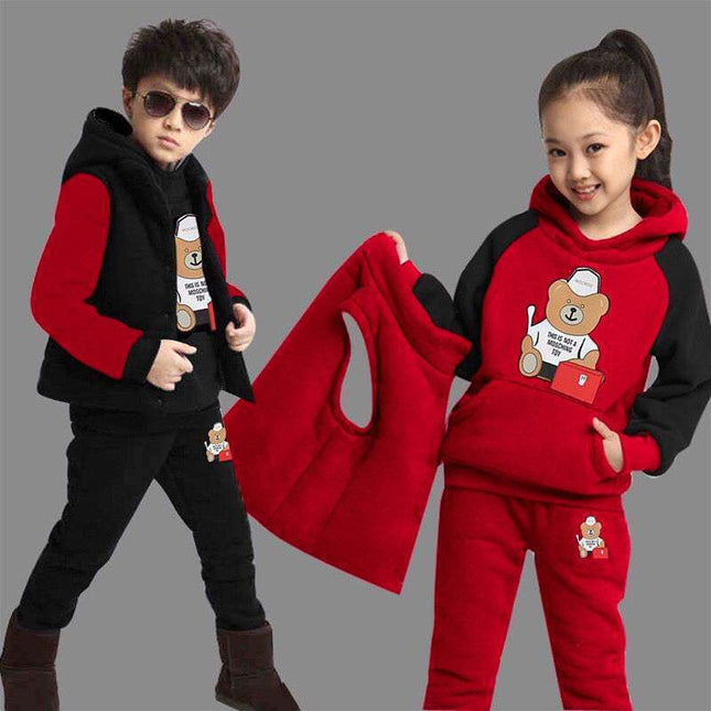 Vêtements pour garçons Costume de sport Vêtements décontractés pour garçons Ensembles 3 pièces