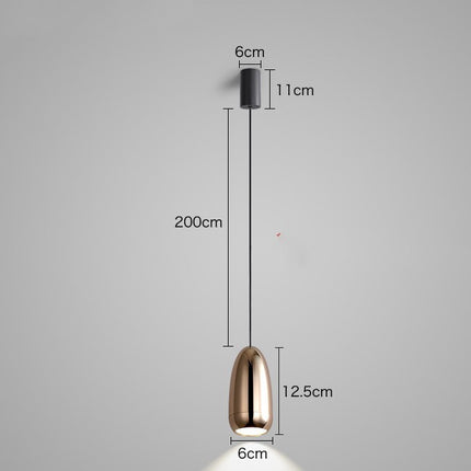 Lustre de chevet à LED en forme de balle