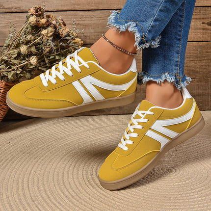 Lace-up Round Toe Flats Shoes