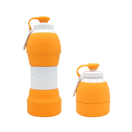 Bouteille d'eau pliable en silicone