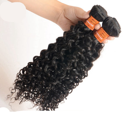Perruque de cheveux bouclés