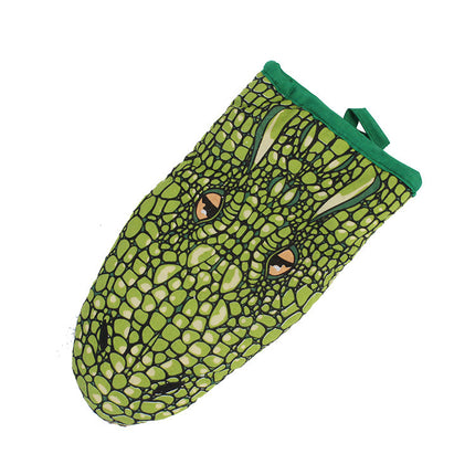 Gants de four épais à isolation thermique en forme d'animal de dessin animé pour barbecue anti-brûlure