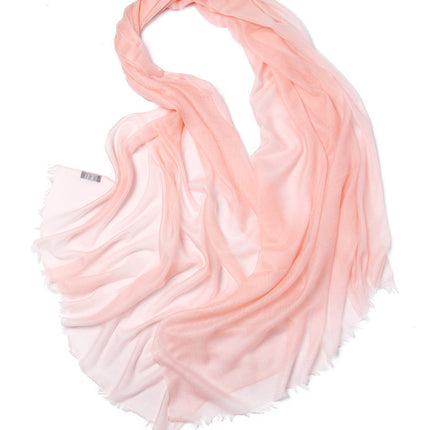300 Rings Velvet Scarf Thin Solid Color And Plain Sun Protection