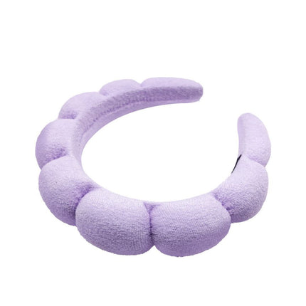 Ensemble de bracelets à fermoir à tête en trois pièces en violet